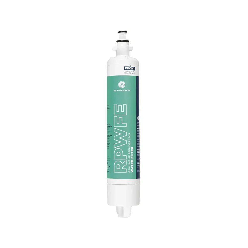 GE RPWFE Refrigerator Water Filter, White, No Chip